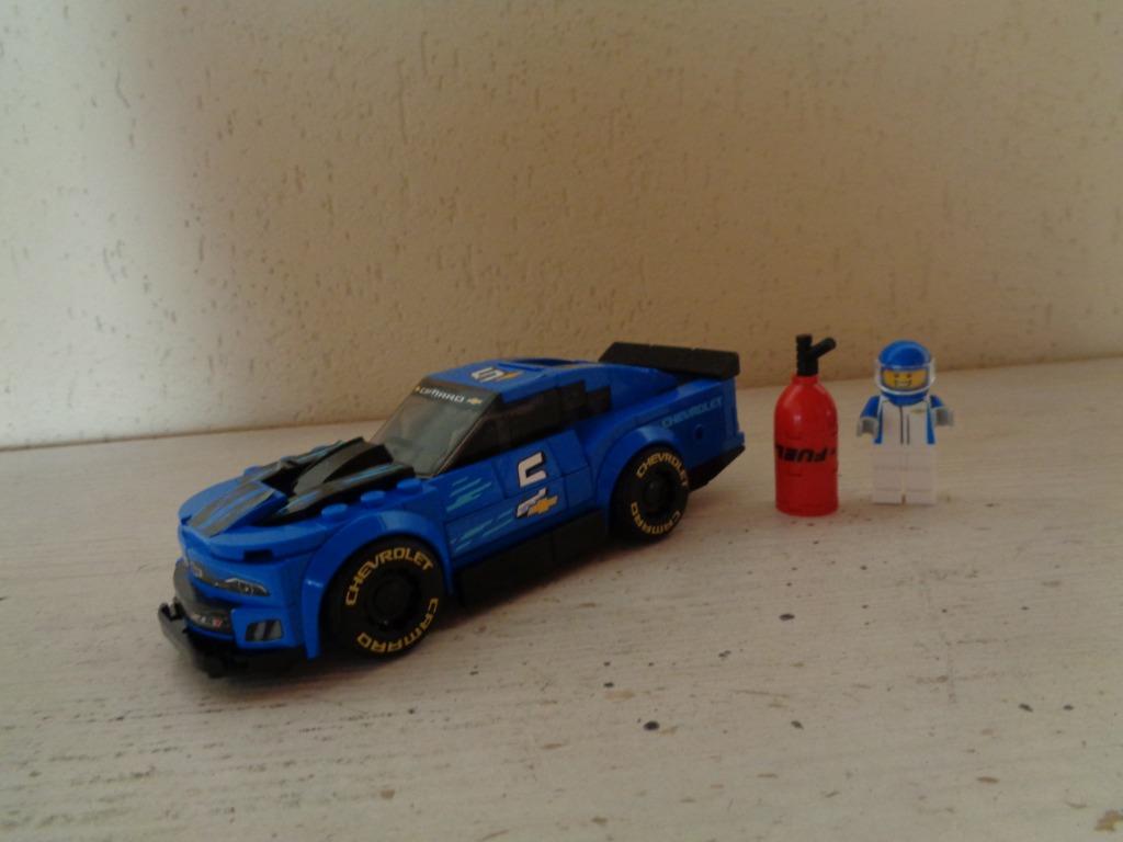 LEGO Speed Champions Chevrolet Camaro ZL1 Racewagen - 75891, Ophalen of Verzenden, Gebruikt, Complete set, Lego
