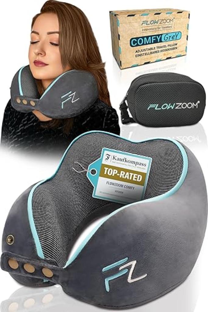 Reiskussen van traagschuim SNELLE GRATIS LEVERING, Huis en Inrichting, Woonaccessoires | Kussens, Nieuw, Overige kleuren, Verzenden