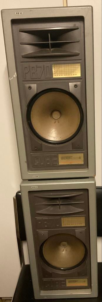 Luidsprekers Akai Cube 70 watt, Audio, Tv en Foto, Stereoketens, Ophalen, Zo goed als nieuw, Akai