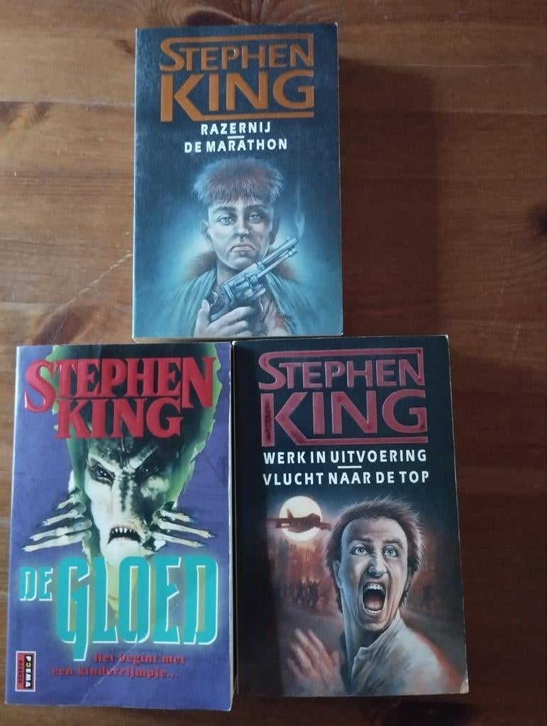 Set van 3 romans van Stephen King, Ophalen of Verzenden
