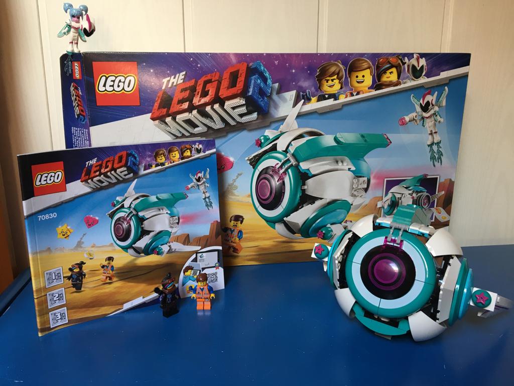 Lego The Lego Movie 2 70830 Lieve Chaos’ Systar ruimteschip, Ophalen of Verzenden, Zo goed als nieuw, Complete set, Lego