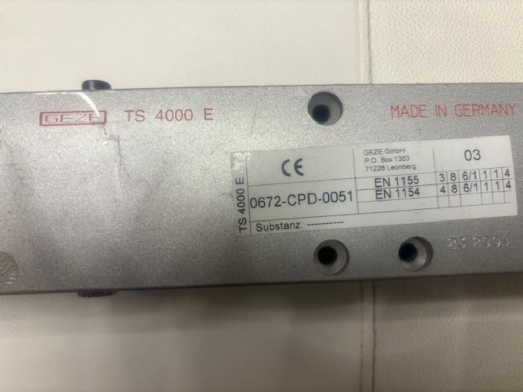 deurdranger GEZE TS 4000  openingsdemper, Ophalen of Verzenden, Gebruikt