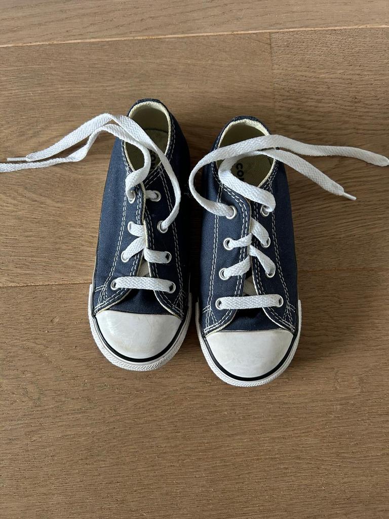 Donkerblauwe all stars converse maat 25, Kinderen en Baby's, Ophalen, Zo goed als nieuw