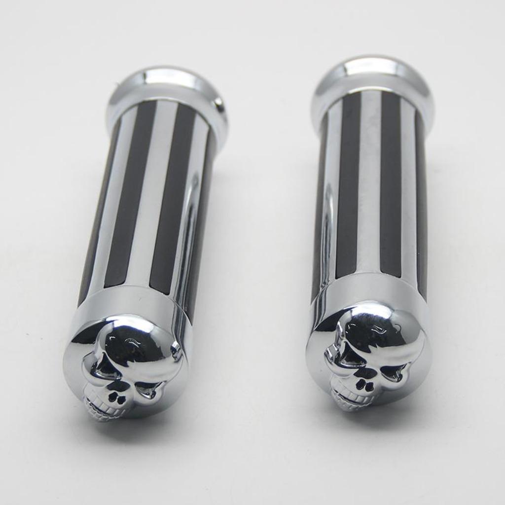 Nieuwe skull doodshoofd handvatten handvaten - 7/8 inch, Ophalen of Verzenden