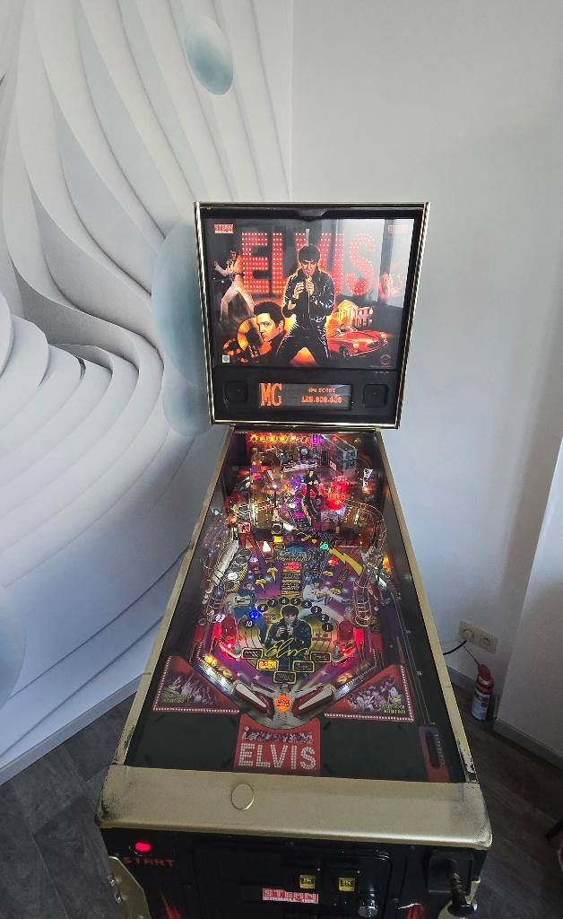 Flipper Elvis stern très bonne état, Collections, Enlèvement, Utilisé, Électronique, Flipper (jeu)