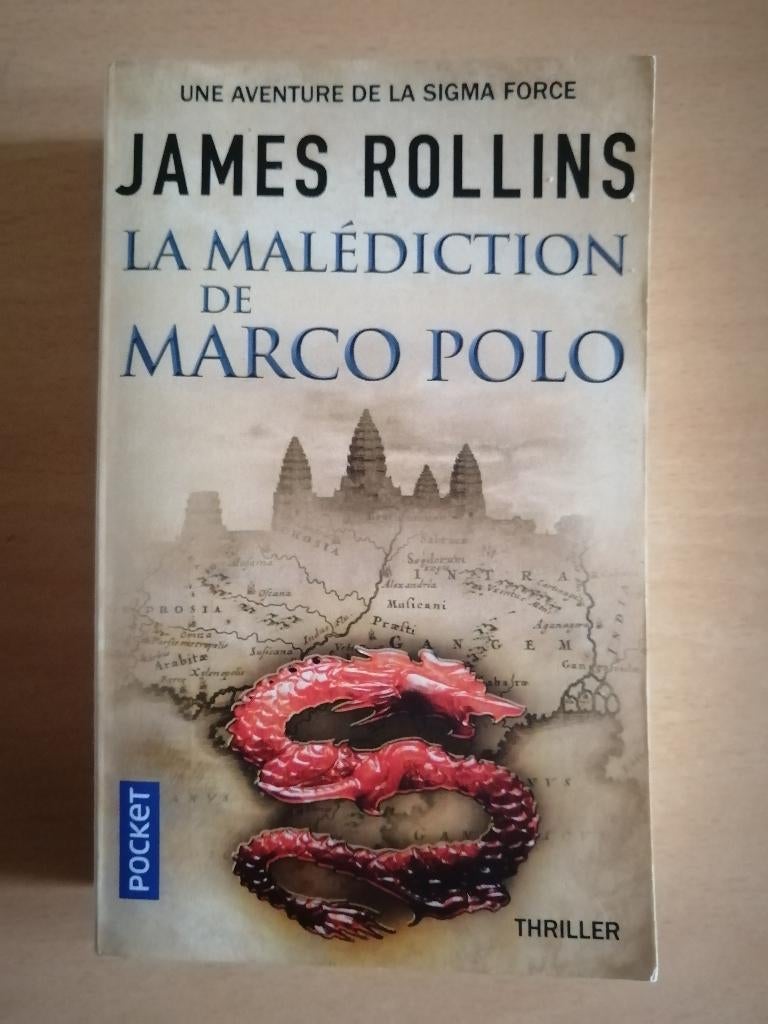 La malédiction de Marco Polo de James Rollins, Boeken, Thrillers, Ophalen of Verzenden