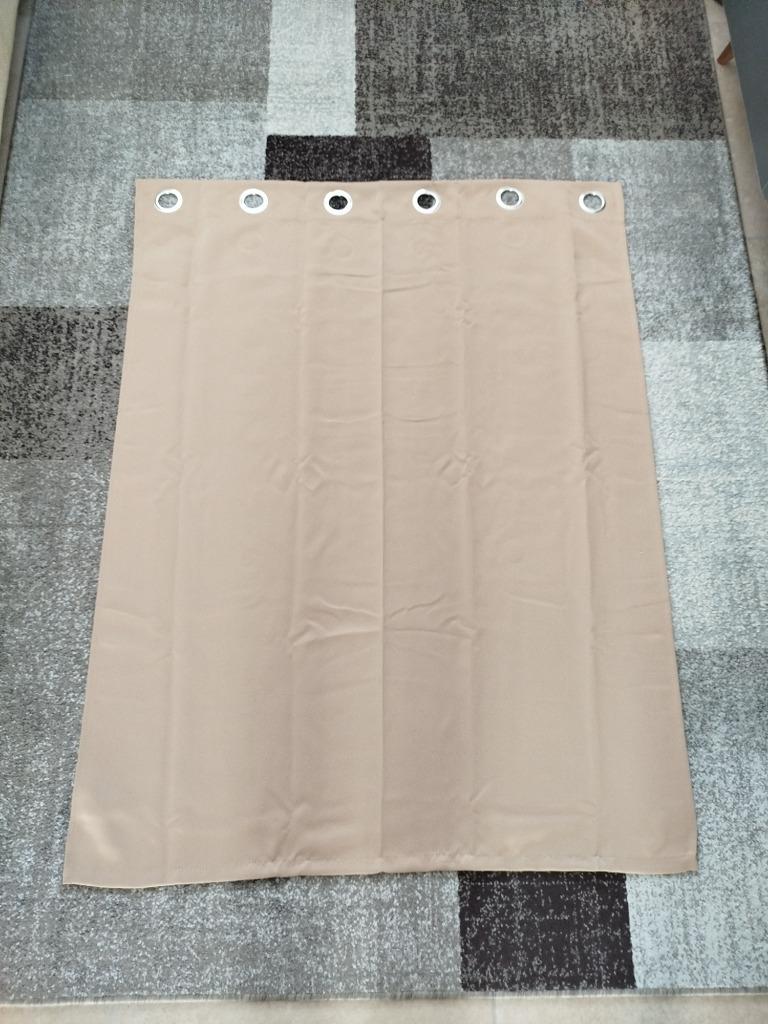 Deconovo Rideaux 107x138 CM (LxH) beiges, Beige, Comme neuf, 100 à 150 cm, Enlèvement