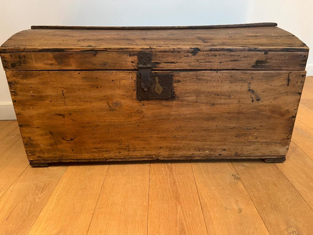 Antieke transportkist, Antiek en Kunst, Antiek | Woonaccessoires, Ophalen