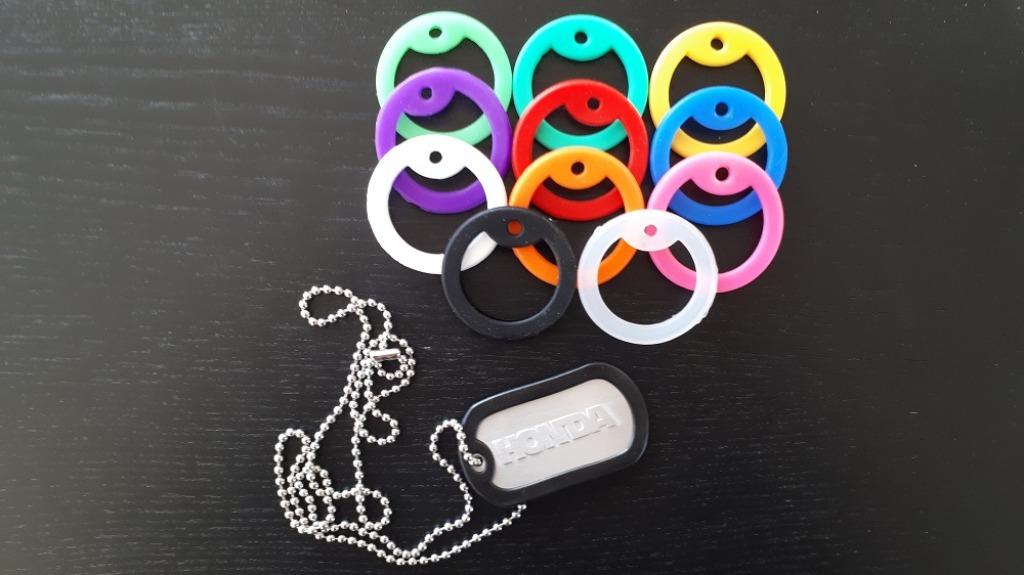 PROMO -50% - Dogtag naamplaatje moto Honda, Ophalen of Verzenden, Nieuw