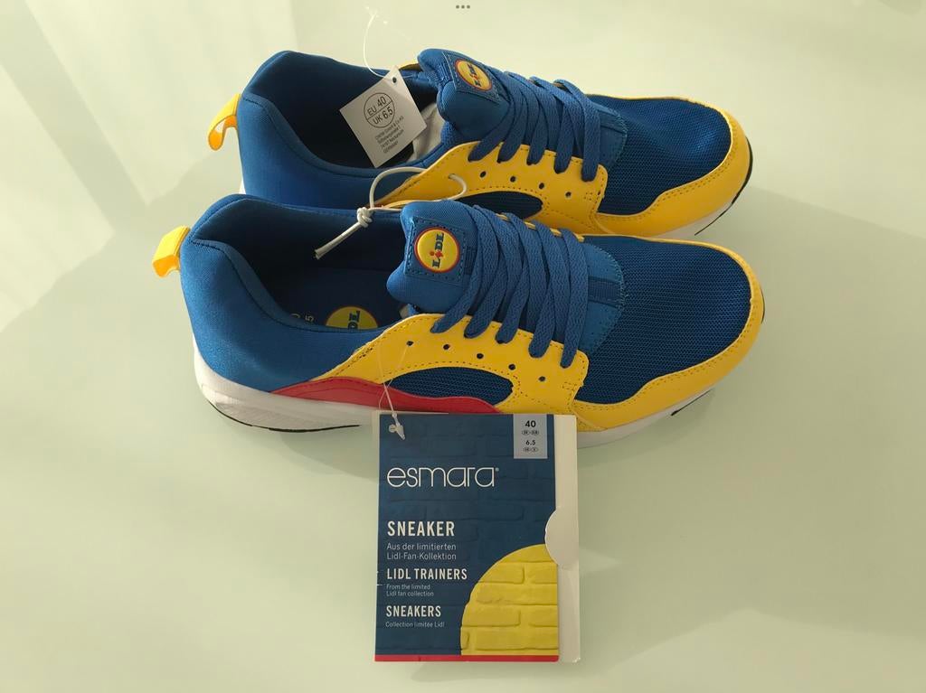 Sneakers lidl Esmara retro vintage look maat 40 NIEUW, Ophalen of Verzenden, Zo goed als nieuw