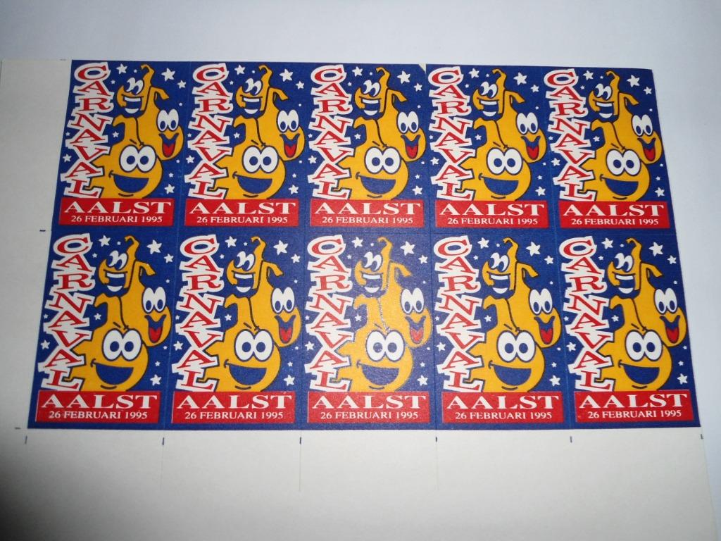 Aalst Carnaval verzamelen, Ophalen, Nieuw