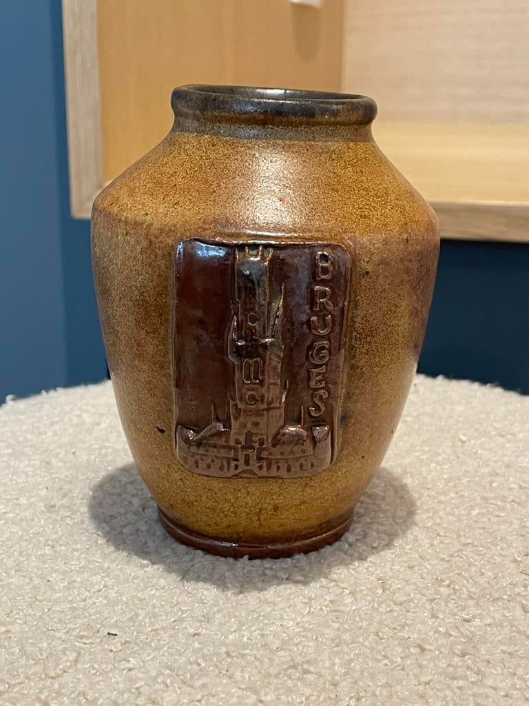 Vaasje Brugge / Bruges, Antiek en Kunst, Antiek | Keramiek en Aardewerk, Ophalen