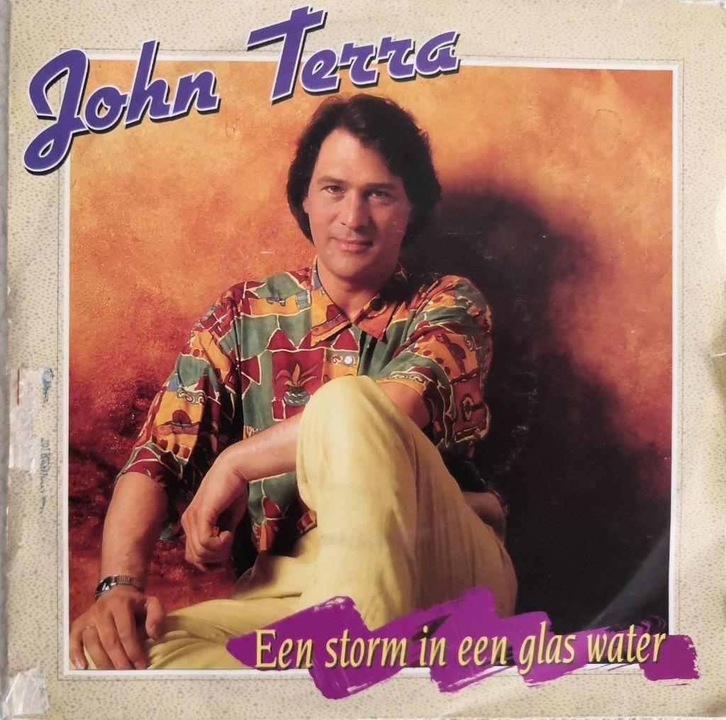 JOHN TERRA - Een storm in een glas water (single), En néerlandais, Enlèvement ou Envoi, Single, Utilisé