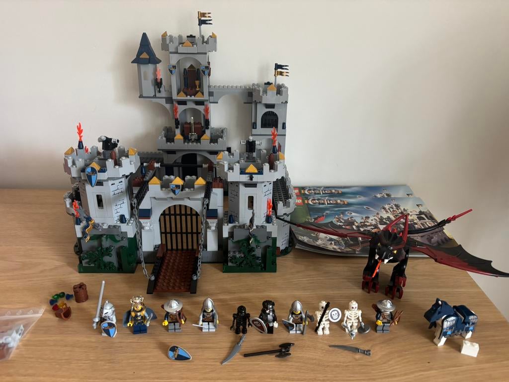 Lego castle King's Castle Siege 7094, Ophalen of Verzenden, Zo goed als nieuw