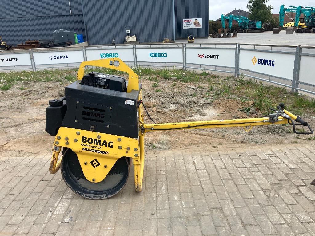 Bomag wals, Ophalen