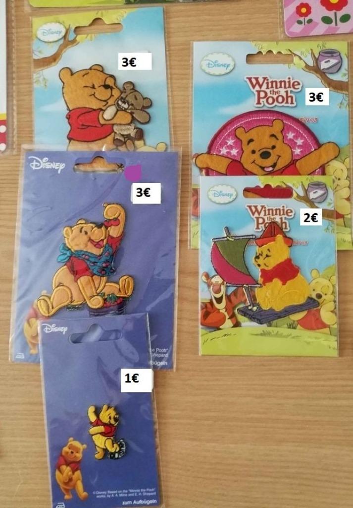 Écussons Disney patch thermocollant, Enlèvement, Neuf