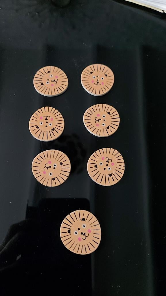 boutons en bois, Enlèvement ou Envoi, Neuf