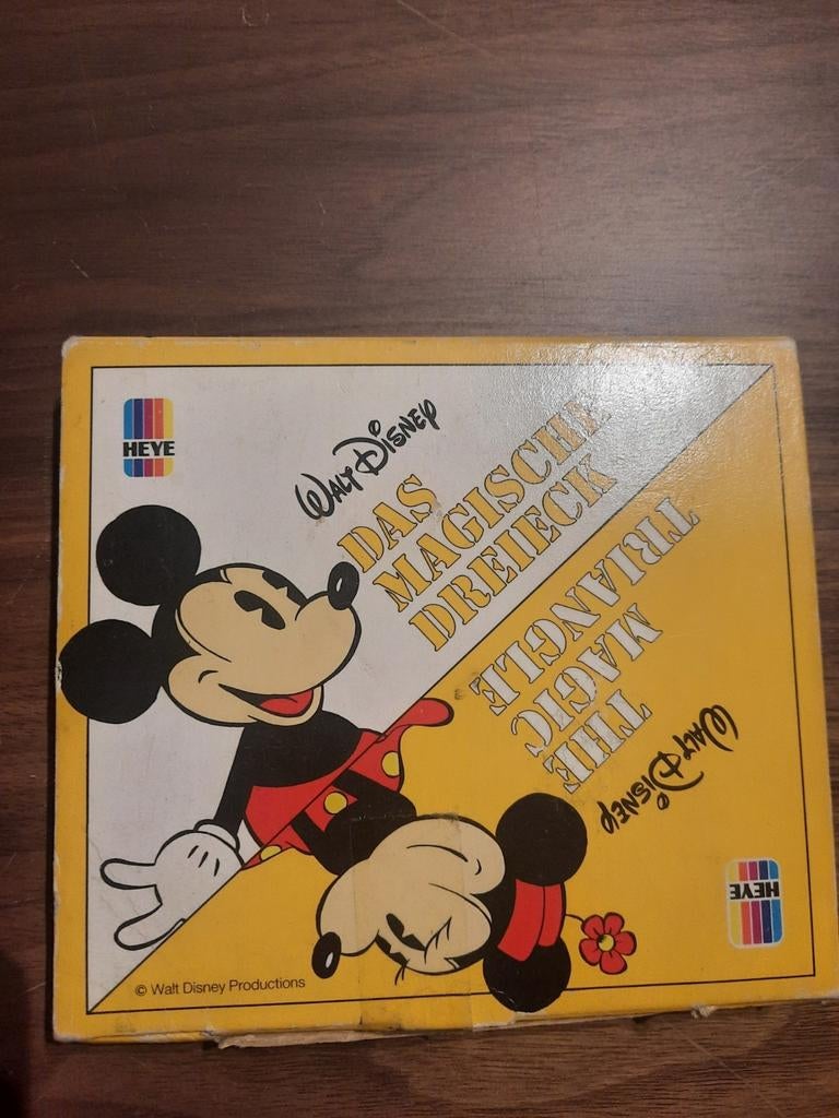 Walt Disney The Magic Triangle Gezelschapsspel, Hobby en Vrije tijd, Gezelschapsspellen | Bordspellen, Ophalen of Verzenden, Gebruikt