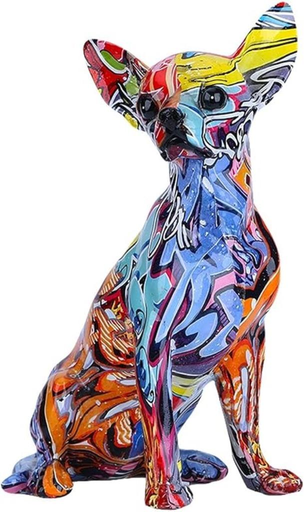 Statue créative de bouledogue chihuahua | Nouveau, Collections, Statues & Figurines, Neuf, Animal, Envoi