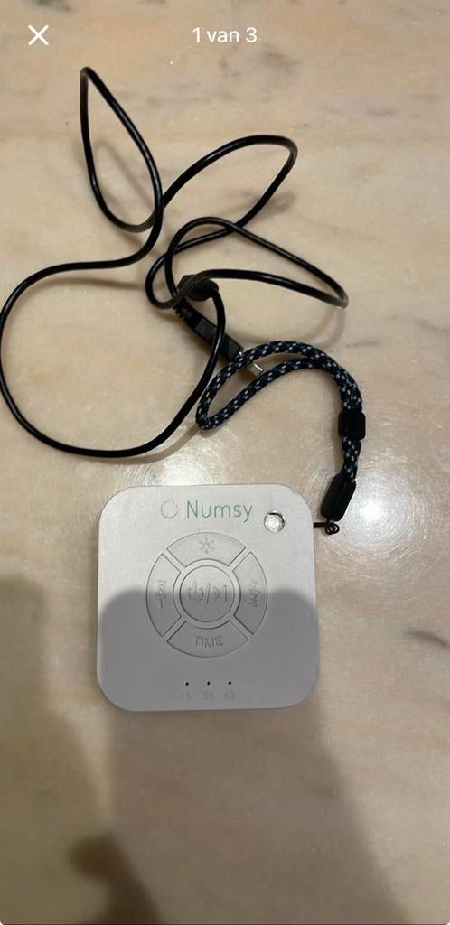 Numsy witte ruis machientje, Ophalen, Gebruikt, Overige typen