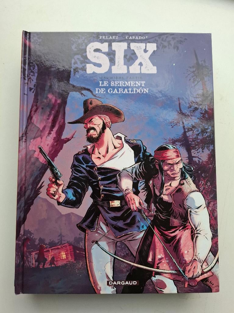 SIX TOME 3 "LE SERMENT DE GABALDON" TBE EO 08/2025, Boeken, Stripverhalen, Zo goed als nieuw, Eén stripboek, Ophalen of Verzenden