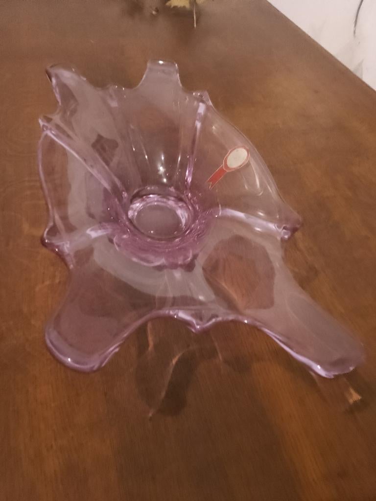 vasque en cristal Val Saint Lambert, Antiek en Kunst, Ophalen of Verzenden