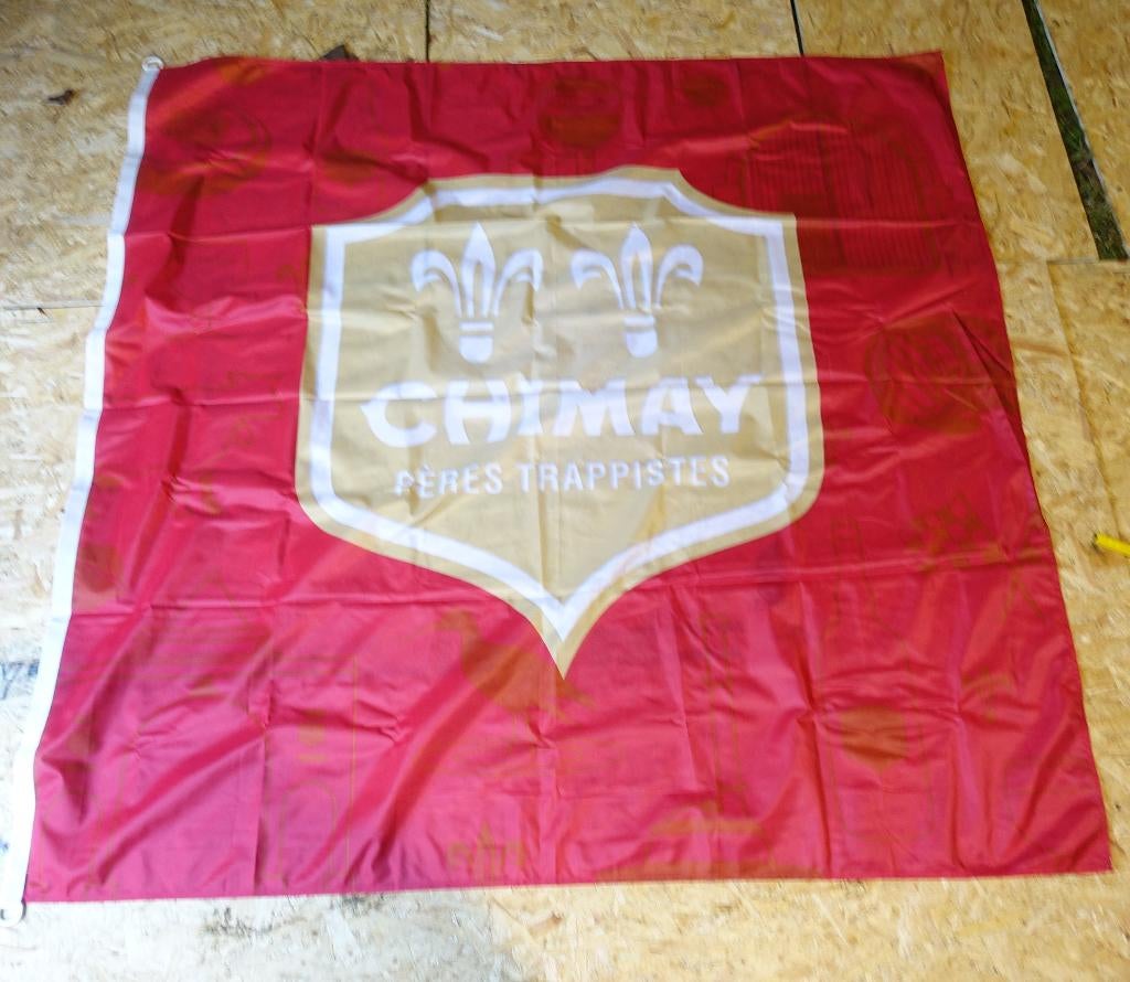 Vlag Chimay, Verzamelen, Biermerken, Ophalen, Nieuw