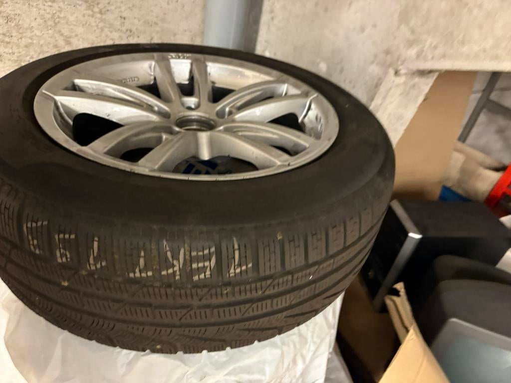 ATS Velgen + zo goed als nieuwe winterbanden, Enlèvement, Pneus hiver, Jante(s)