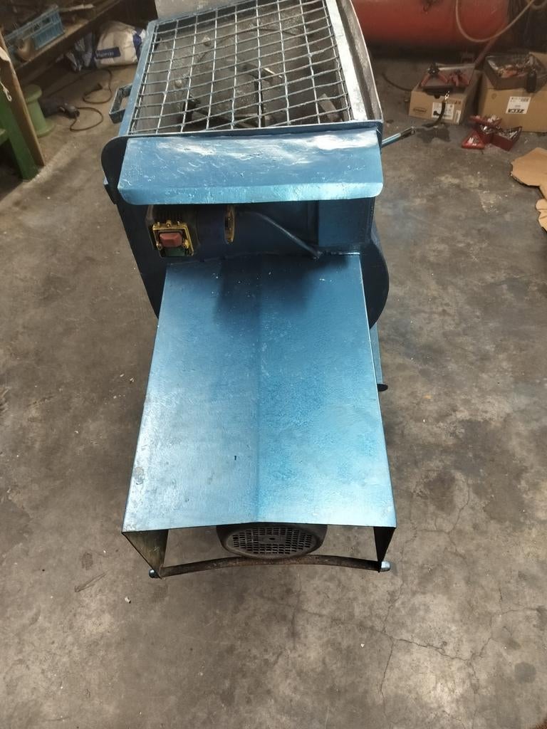 Voegmolen/dwangmenger, Ophalen