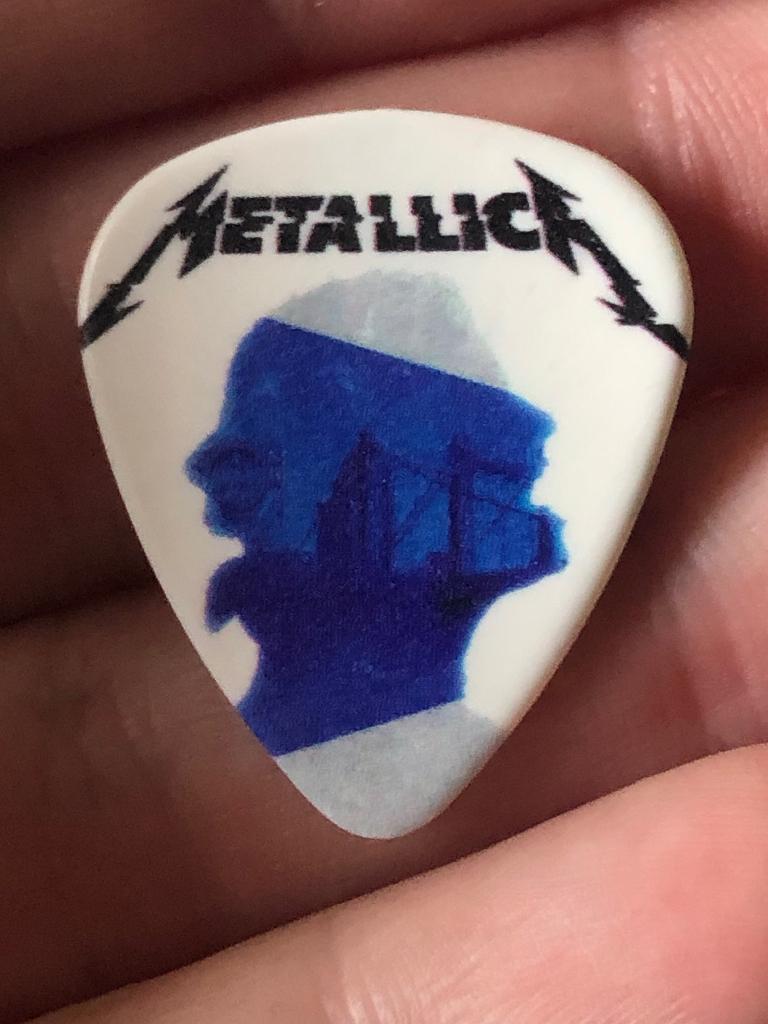 Metallica Minneapolis guitarpick plectrum 2018, Ophalen of Verzenden, Zo goed als nieuw