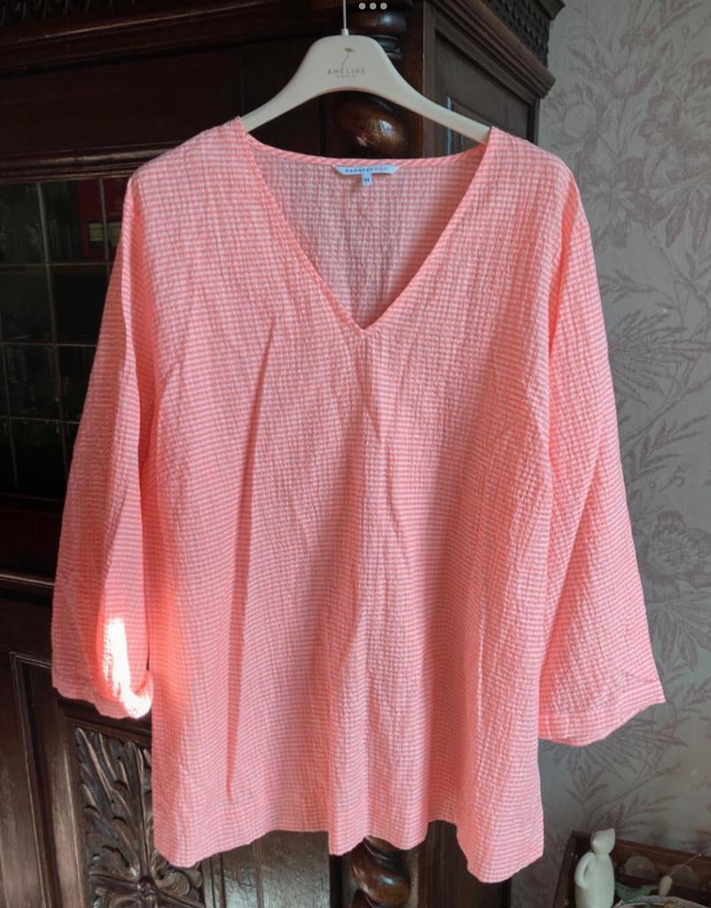 XANDRES GOLD, Joli chemisier, taille 52/54, Vêtements | Femmes, Grandes tailles, Comme neuf, Chemisier ou Tunique, Enlèvement ou Envoi