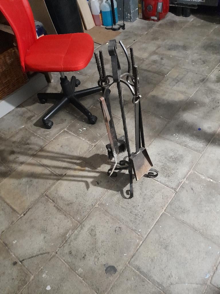 Serviteur de cheminee, Maison & Meubles, Enlèvement, Utilisé