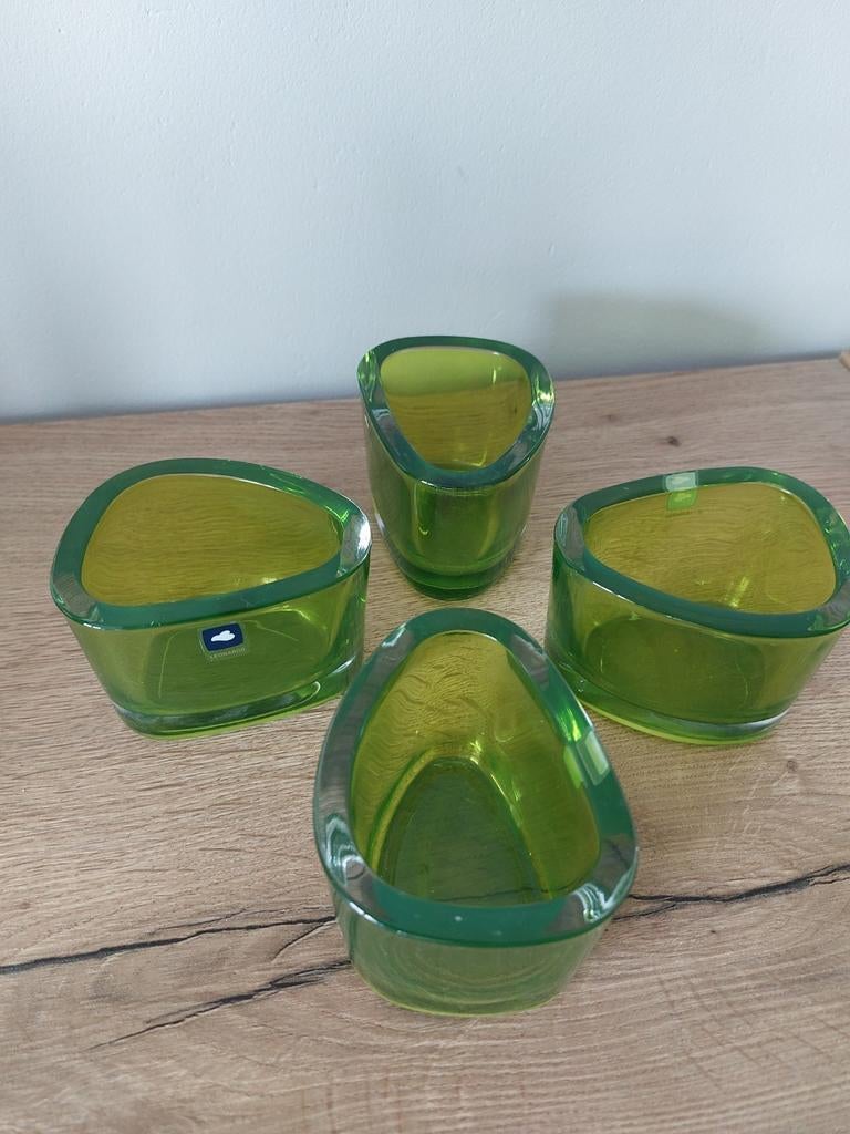 4 kaarshouders Leonardo. Helemaal in orde. Theelichthouder, Ophalen of Verzenden, Zo goed als nieuw