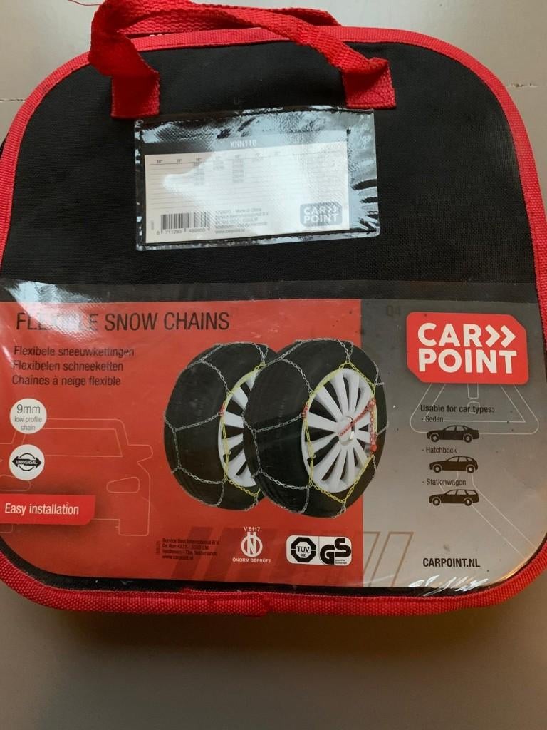sneeuwkettingen Carpoint Nieuwe staat, Auto diversen, Sneeuwkettingen, Ophalen, Nieuw