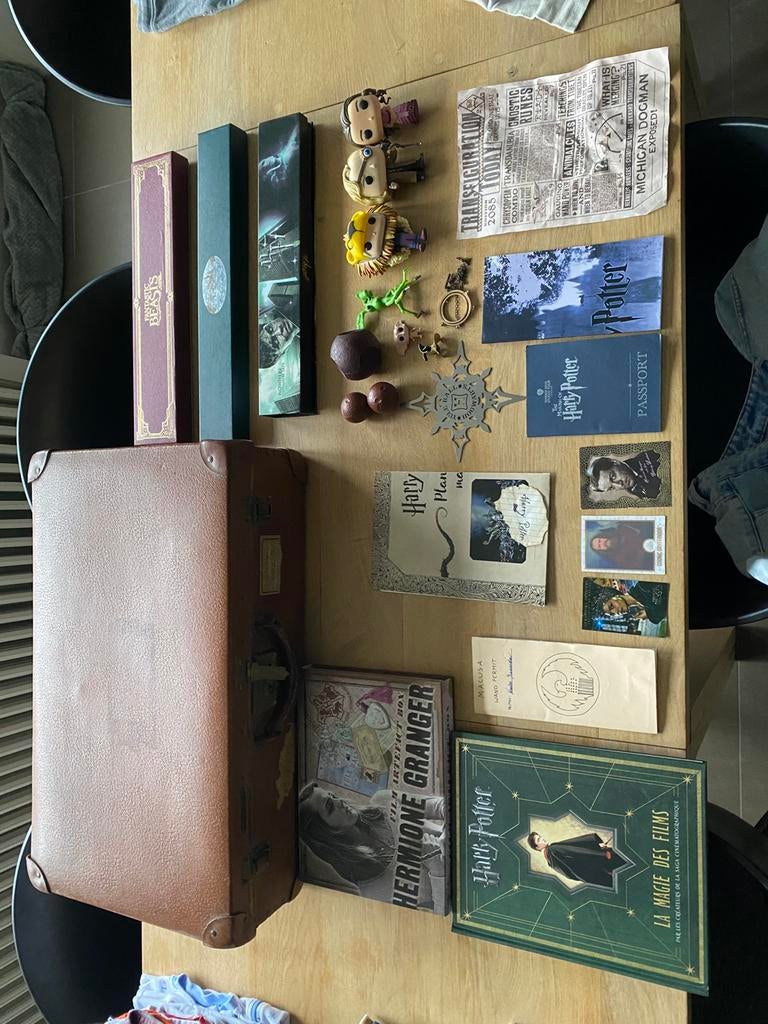 Harry Potter collectie– toverstaffen, Funko’s, trein,.., Verzamelen, Film en Tv, Gebruikt, Ophalen of Verzenden