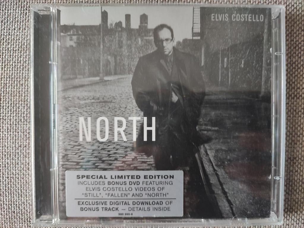 CD + DVD : ELVIS COSTELLO - NORTH  Special Limited Edition, Ophalen of Verzenden, Zo goed als nieuw
