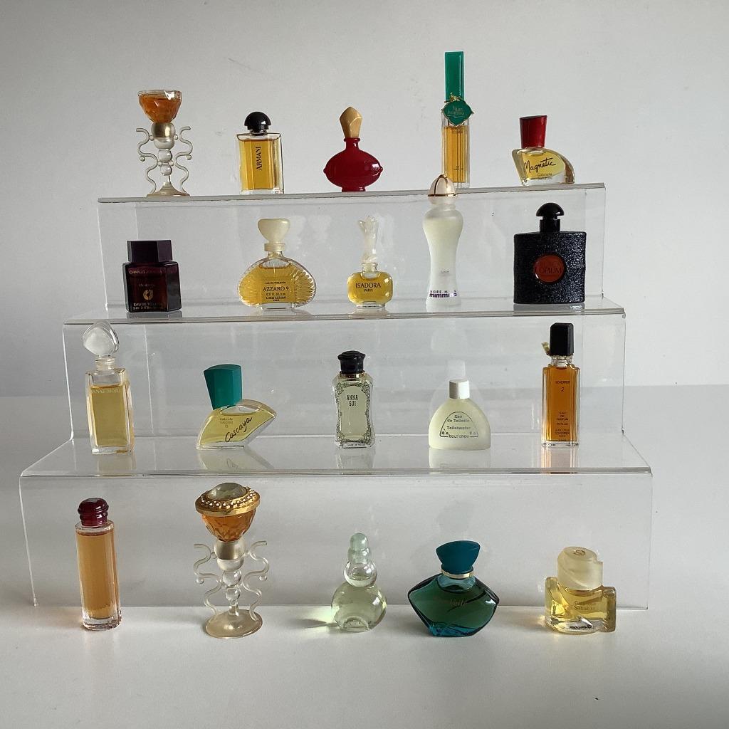 lot de 20 miniatures de parfum vintage complètes, Enlèvement ou Envoi, Comme neuf, Miniature, Plein
