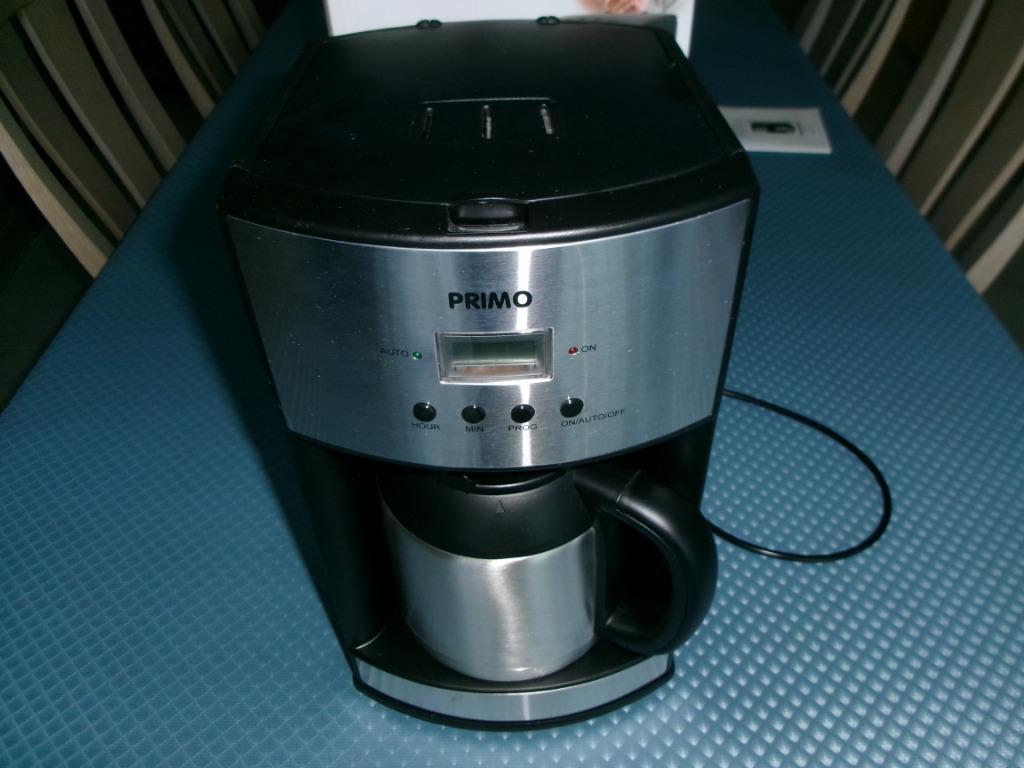 Cafetière Primo, Electroménager, Café moulu, Enlèvement ou Envoi, Comme neuf, 4 à 10 tasses