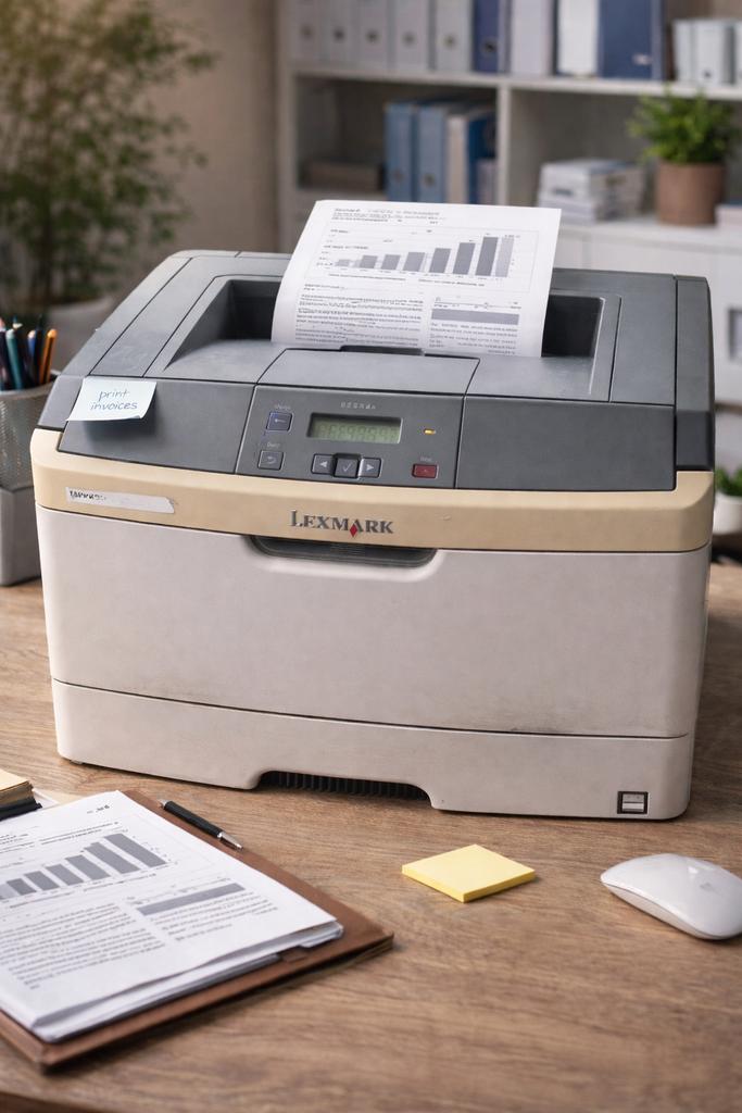 Imprimante laser Lexmark E360dn – Noir & blanc, Impression noir et blanc, Enlèvement ou Envoi, Lexmark, Imprimante