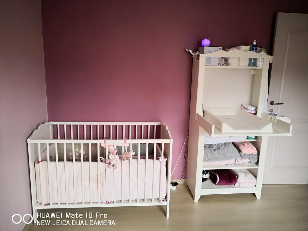 Chambre bébé complète – Lit, armoire & table à langer, Enfants & Bébés, Enlèvement, Utilisé, Garçon ou Fille