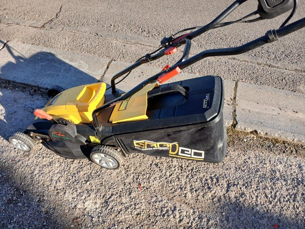 Vends tondeuse électrique comme neuf utilisé 3x, Jardin & Terrasse, Tondeuses à gazon, Enlèvement