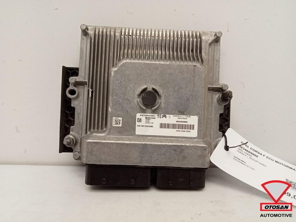 Opel Corsa F 2019+ ECU Gestion moteur 9834609880, Opel Automobile GmbH, Opel, Bahnhofsplatz 1
65423  Russelsheim am Main, DE, Kontakt@opel-infoservice.de