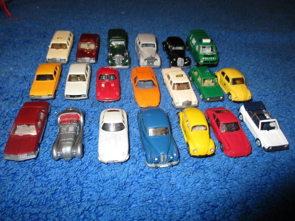 Wiking 1/87. 20 voitures pour Marklin ( lot 2), Enlèvement ou Envoi, Utilisé, Voiture, Wiking