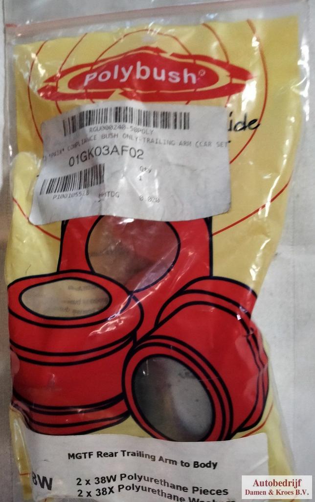 MGF and MG TF Suspension Bushes POLY RGU000240-50PBO, Autos : Pièces & Accessoires, Neuf, -, -, MG