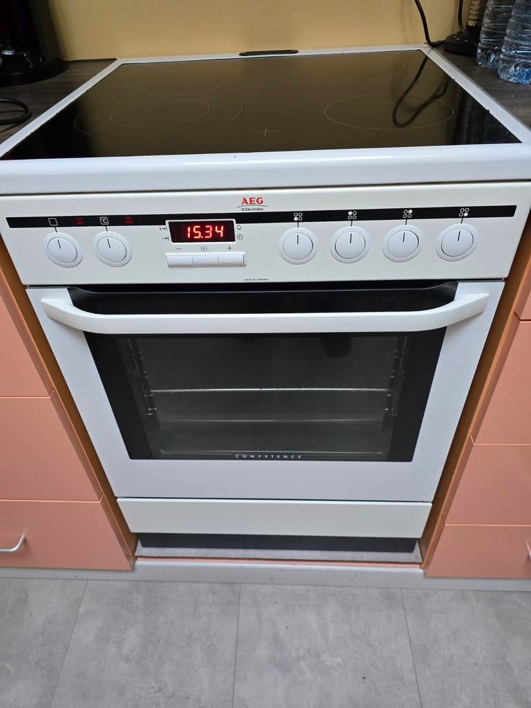 Elektrische fornuis AEG, Ophalen, Vrijstaand