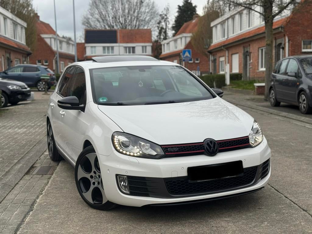 Volkswagen Golf 6 GTI full optie, Stof, 155 kW, 4 cilinders, Wit