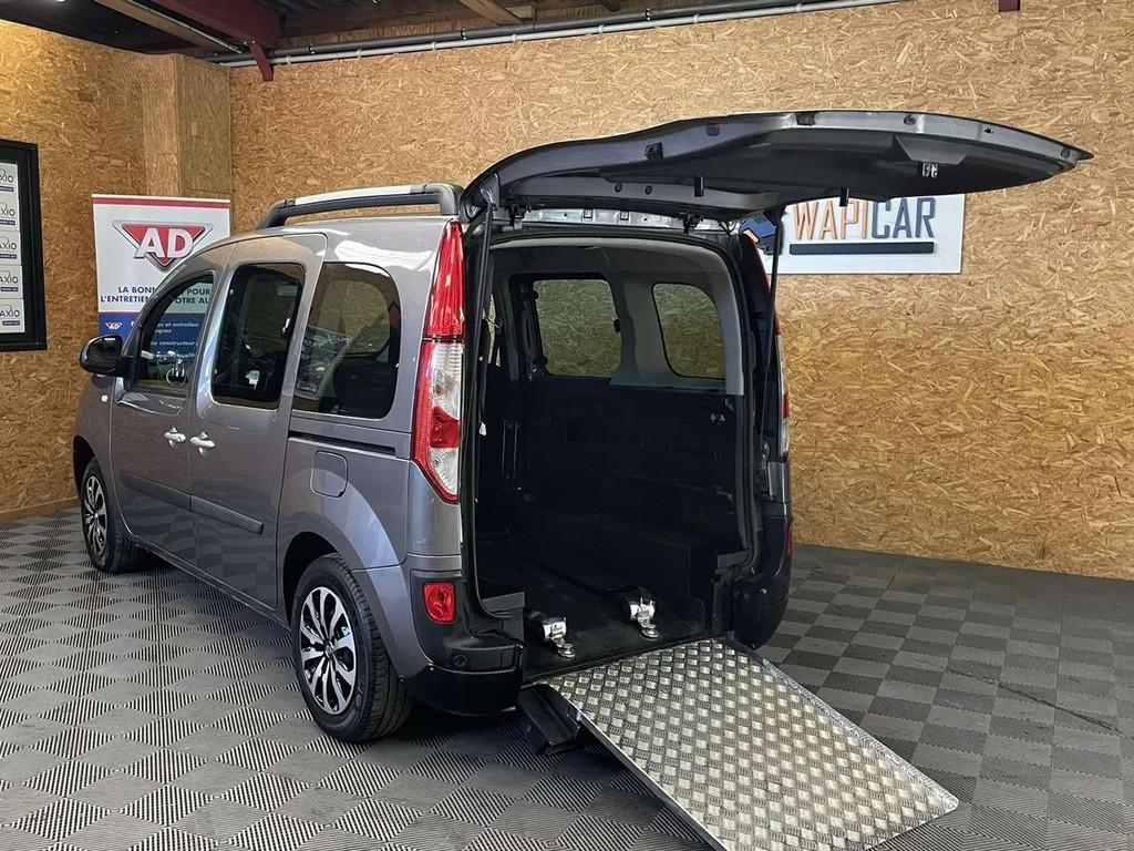 Renault Kangoo 1.5dCi tpmr * rampe d'accès * Limited, https://public.car-pass.be/vhr/759f4d67-2ab5-4820-8ae3-1fe5a3968a10, Argent ou Gris