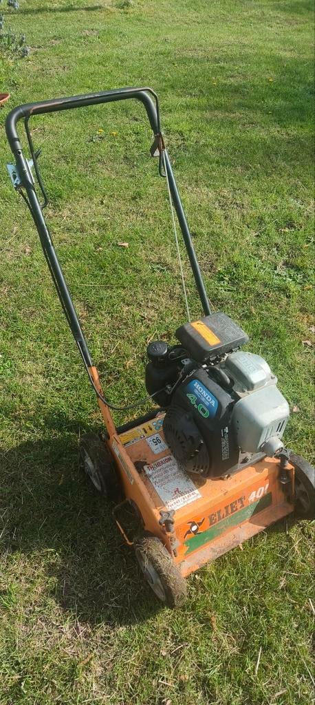 eliet 401 - verticuteermachine, Enlèvement