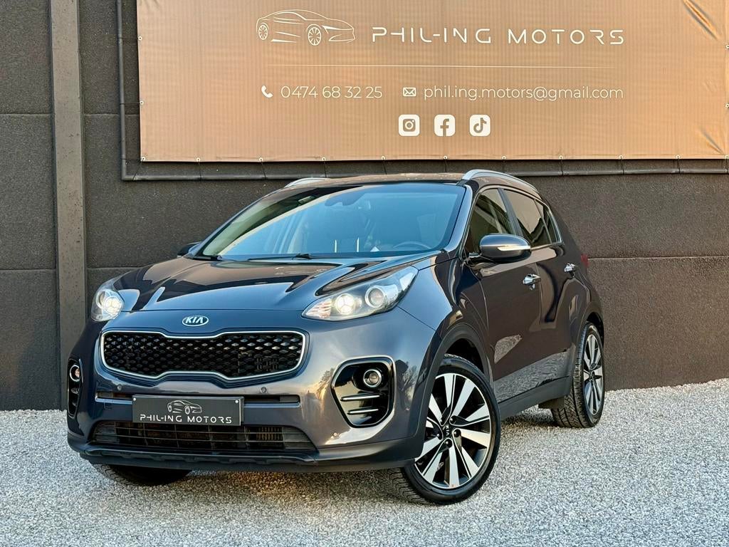 KIA Sportage 17 Crdi / Bluetooth / Gps / Camera, Autos, Kia, Argent ou Gris, Achat, 6 portes, Euro 6