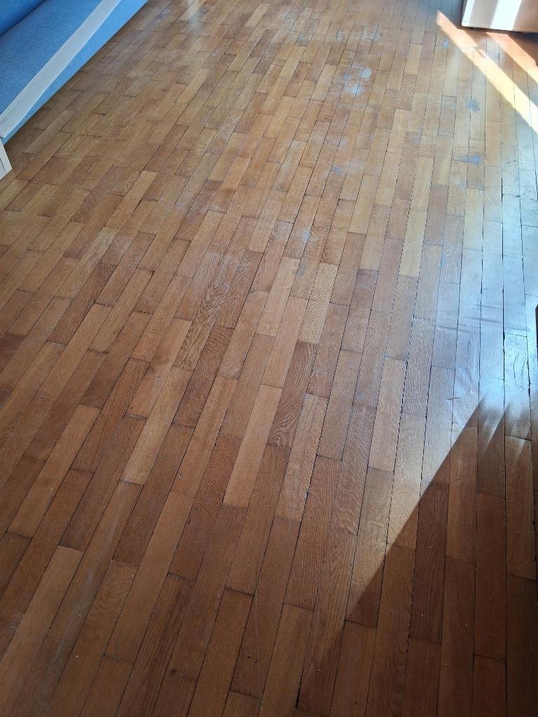 Massief Parket, Doe-het-zelf en Bouw, Hout en Planken, Ophalen, Gebruikt, Minder dan 25 mm, Eiken